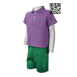 SU239 Tailor-made school uniform Order embroidery LOGO  Hong Kong kindergarten  summer school uniform SU239 Tailor-made school uniform Order embroidery LOGO  Hong Kong kindergarten  summer school uniform